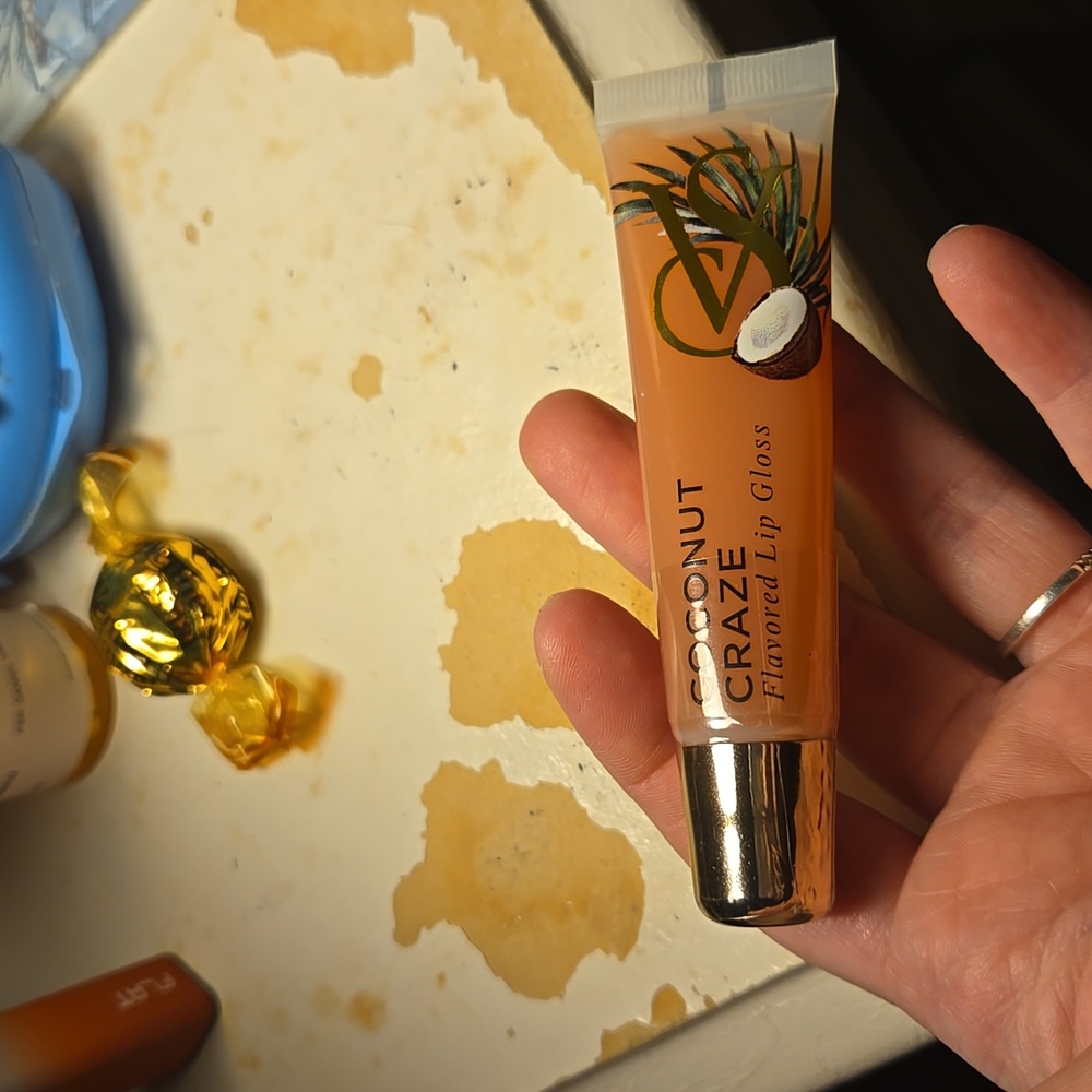Brand new Victoria's secret lip gloss in coconut craze